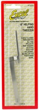 Excel Helping Hand Tweezer Self Closing Tip 6" 15.2cm 70025