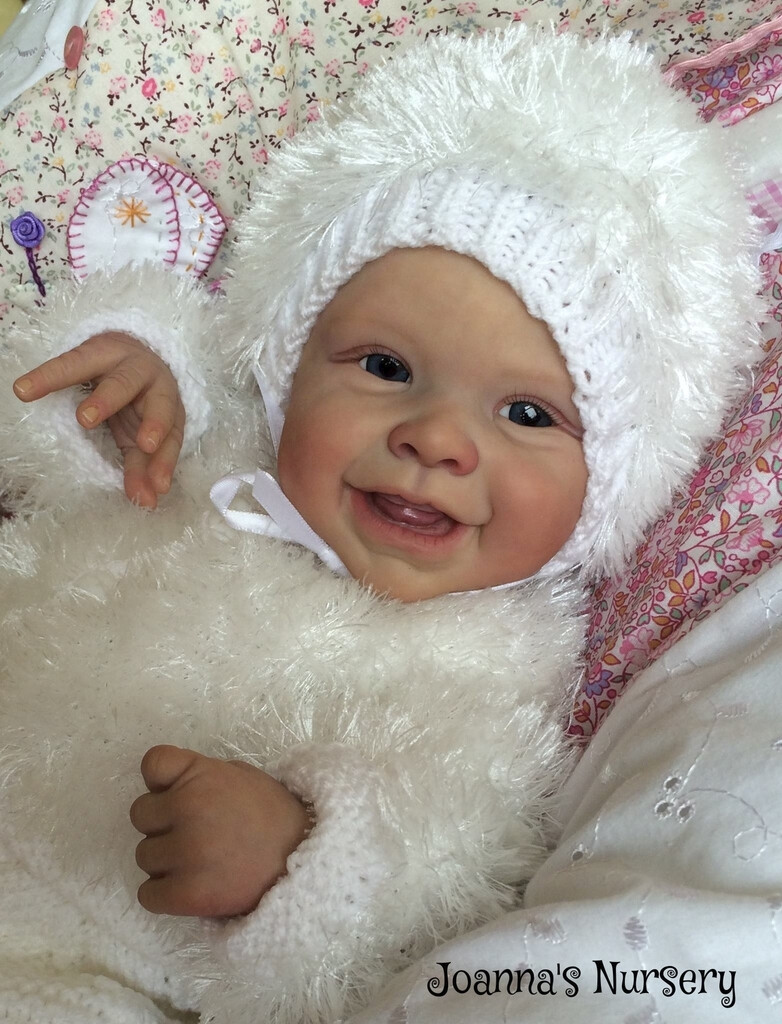 * Harper * New Reborn Baby Doll Kit Andrea Arcello 20" 100 Authentic eBay