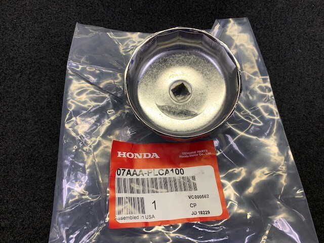 GENUINE HONDA ACURA OIL FILTER WRENCH 65MM 07AAA-PLCA100 | eBay