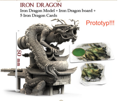 The Great Wall | IRON DRAGON Eiserner Drache Promo | Kickstarter | Awaken Realms