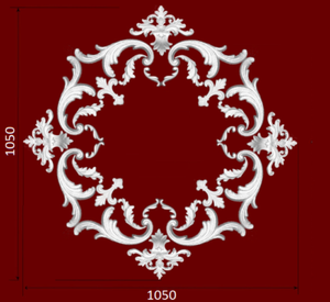 Decken/Wandspiegel aus Stuckgips | eBay