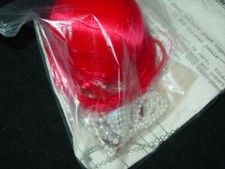 JUNE ZIMONICK'S STUDIO Ornament Craft Kit - "CHRISTMAS RHAPSODY" Red 131 - NEW