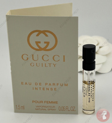 Gucci Guilty Eau De Parfum Intense Pour Femme Sample Parfume Spray .05oz, 1.5ml