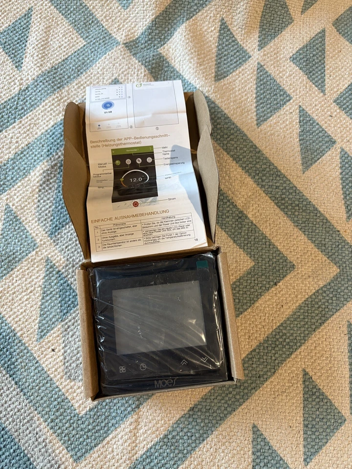 Moes WiFi Smart Thermostat Temperature Controller Wi-Fi