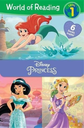 World of Reading Disney Princess Level 1 Boxed Set (Tascabile) World of Reading