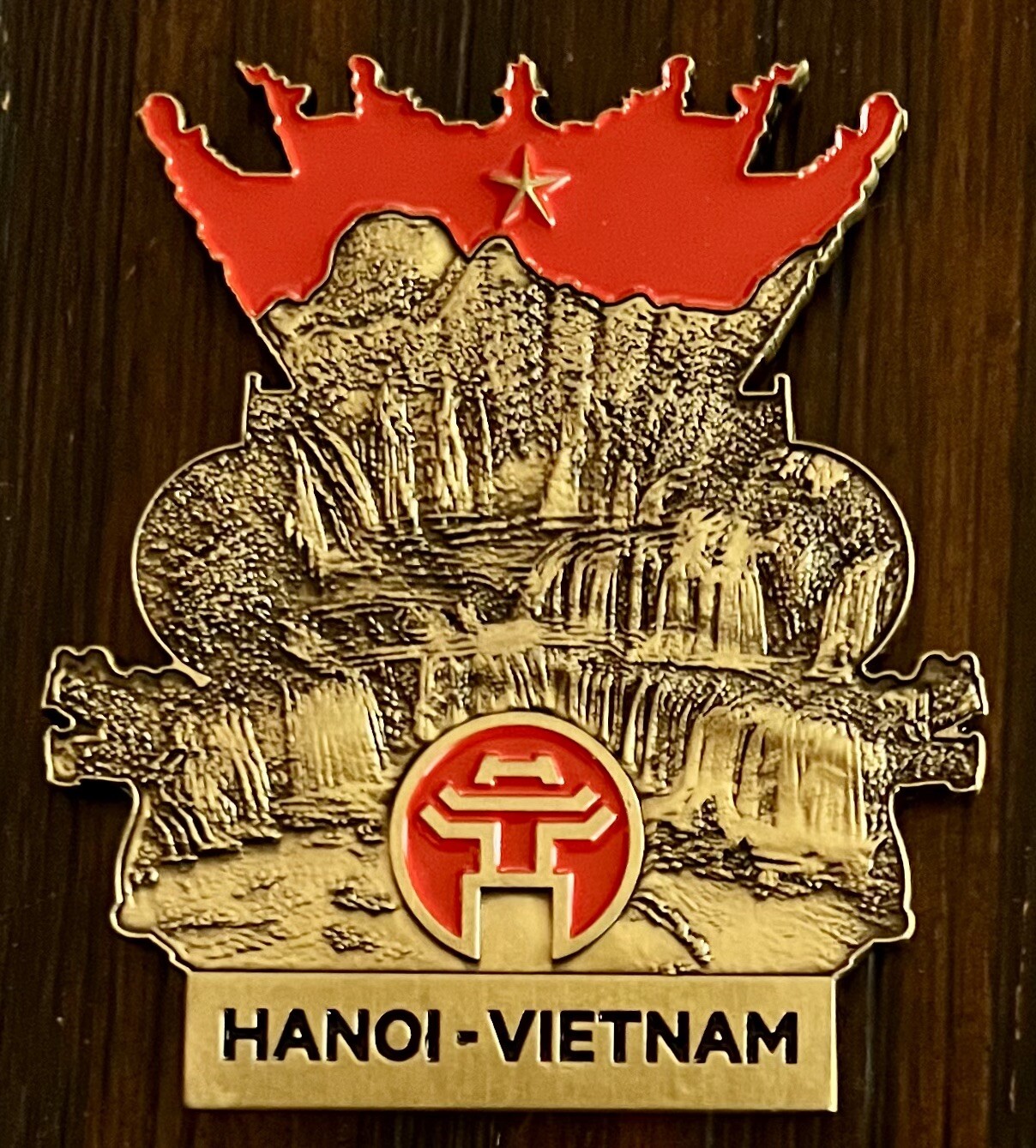 USMC MSG-D Marine Security Guard Detachment Hanoi, Vietnam Challenge Coin