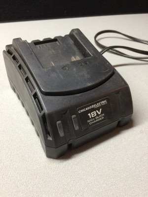 chicago electric power tools 18v battery charger
