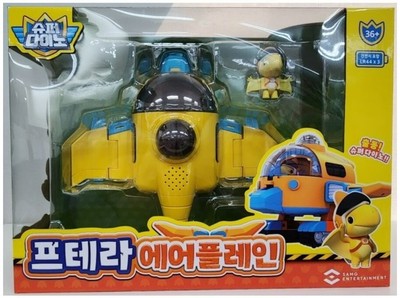Express] 2023 Super Dino Ptera Airplane Dino Transforming Robot Windy Figure