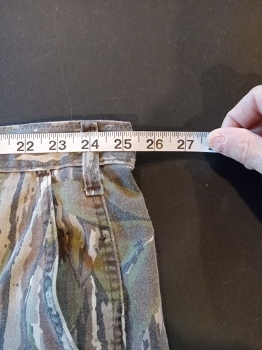 VTG Original Realtree Cargo Pants Mens (50x31) NO TAG Hemmed Red Head Blue Bill - Bild 8 von 9