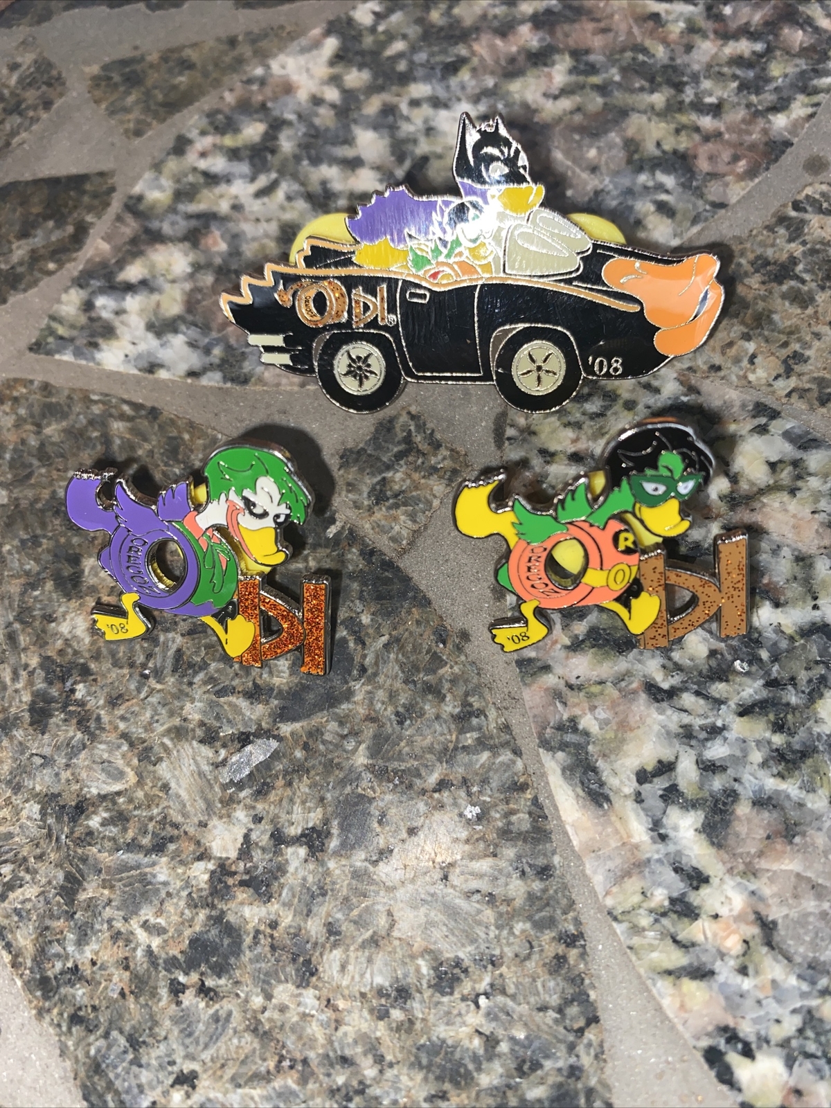 Batman Destination Imagination Pins