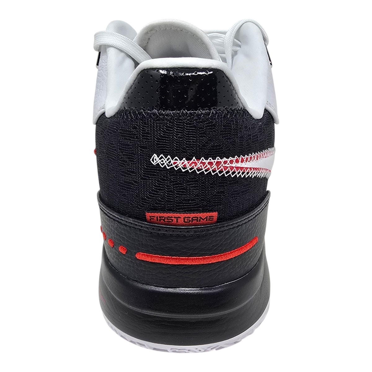 Nike Zoom Lebron NXXT Gen AMPD WHITE Black Red Men's Shoes Size