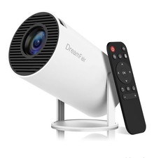 Mini Projector HY300 Pro, Portable Projector with Dual-Band WIFI6 5G Wireless...