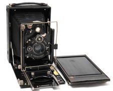 @ ICA Ideal 246 with Zeiss 6.8/13.5cm Double Amatar 9x12 Folding Camera