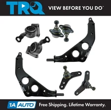 TRQ Front Suspension Lower Control Arm Ball Joint Bushing Kit Set 8pc for Cooper