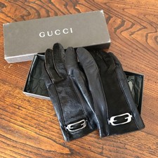 GUCCI by Tomford Leather Gloves Size 7 women