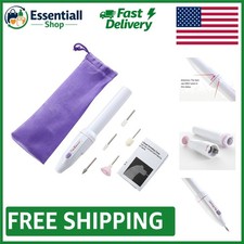 Lightweight Electric Manicure Set with Interchangeable Heads for Perfect Nails
