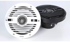 Clarion CMS-651-CWB 6.5-inch Coaxial Marine Speakers 30W RMS power handling 1...