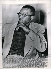 1956 Tommy Campbell Testifies Prize Fights 7X10 Historic Vintage Press Photo