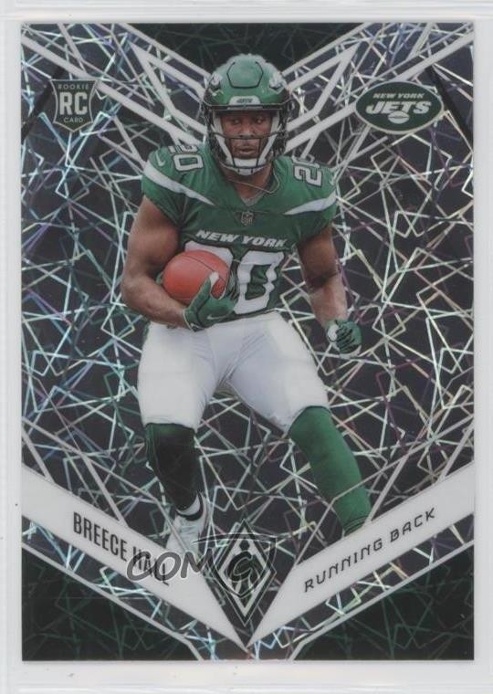 2022 Panini Phoenix Rookies Silver Lazer Breece Hall #114 12g5