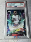 2024 Topps Chrome Future Stars Auto Jayden Daniels Aqua Refractor /199 PSA 8