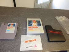 Thumbnail of ebay&reg; auction 146958368277 | Nintendo NES Spiel - Metroid - 1988 - Nintendo - NOE - PAL-B - OVP CIB