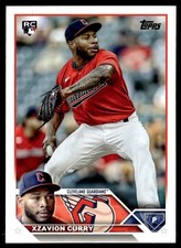 2023 Topps Xzavion Curry Rookie Cleveland Guardians #513
