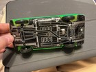 Vintage Japan Tin Litho Translucent Green Skeleton Car Ford Mustang Friction Toy — photo 5