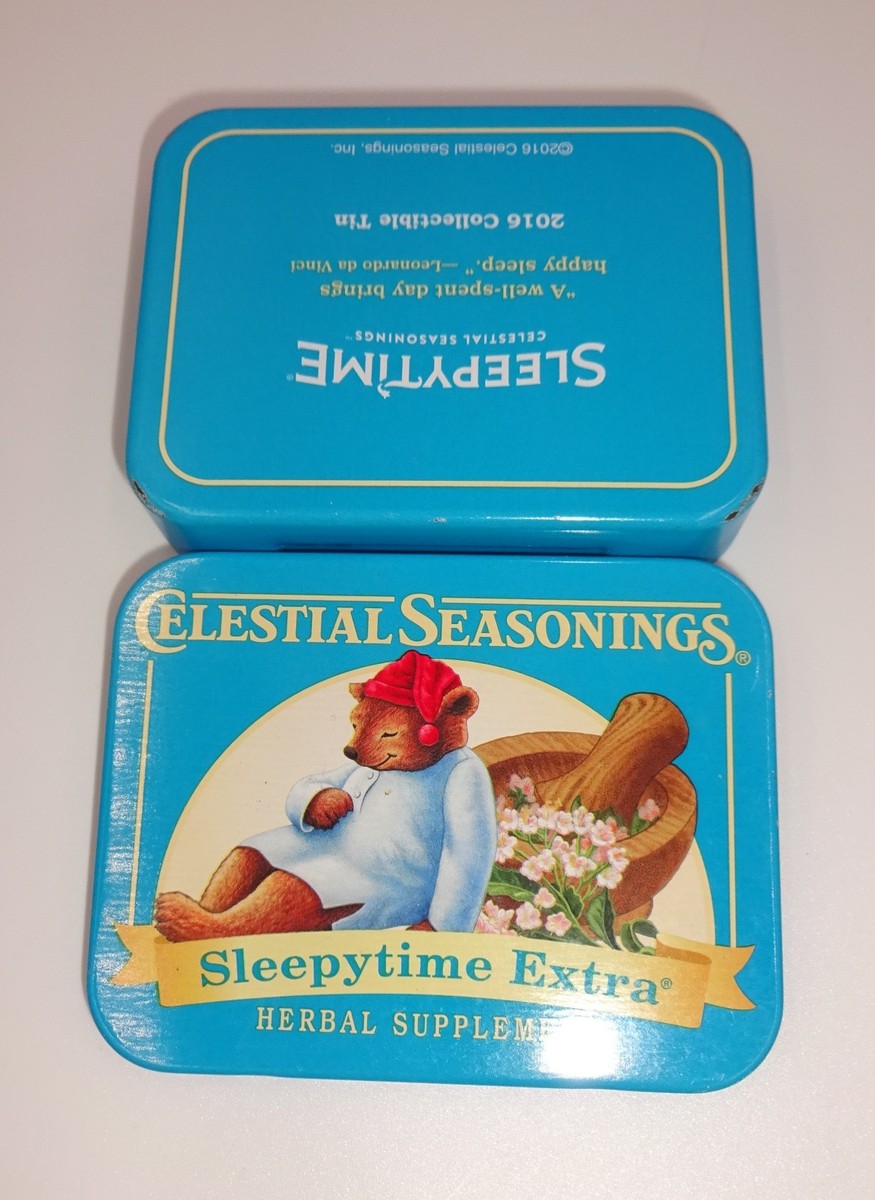 Celestial Seasonings Sleepytime Extra Herbal Supplement 2016