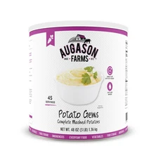 Augason Farms Potato Gems Complete Mashed Potatoes No10 Can 6.75 x 6.02 x 7.00 "