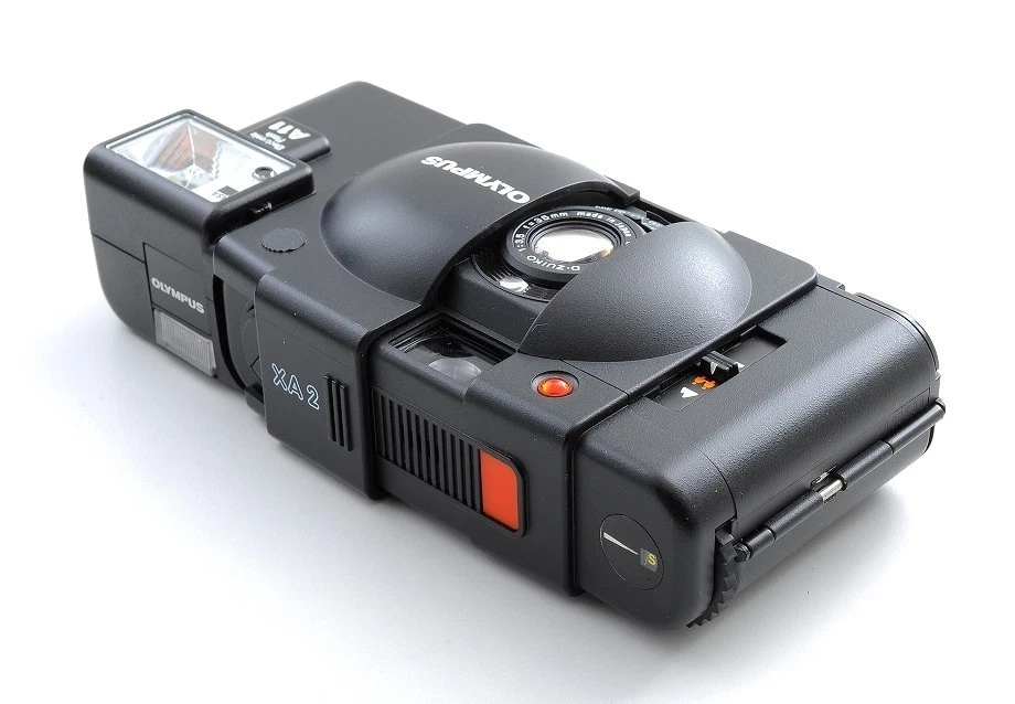 [ALL WORKS / NEAR MINT] Olympus XA2 + A11 Flash  35mm Film Camera from JAPAN #2 - Image 3 of 4
