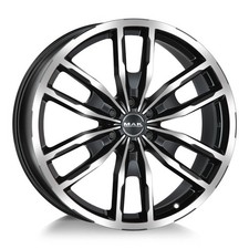 4 cerchi in lega NAD MAK PEAK 7,5x17 6x130 ET 55 BLACK MIRROR per VOLKSWAGEN