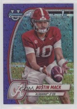 2024 Bowman U Chrome Purple Mini-Diamond Refractor 292/375 Austin Mack #87 li2