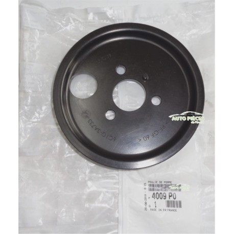 Poulie de direction Peugeot Boxer PSA 4009P0 pour stopper les bruits de courroie