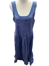 Free People Sleeveless Maxi Dress Blue BNWT $198 Size Medium