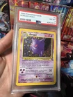 1999 Pokemon Fossil Gengar #5 English Holo Rare PSA 8 NM-MT