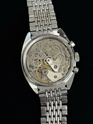 Heuer Carrera 73653 Valjoux 7736 Vintage 1970's Chronograph w/ OG
