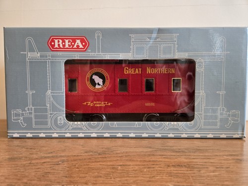 REA - ARISTO-CRAFT 12101 G Escala GREAT NORTH CABOOSE - NUEVO EN CAJA - RUEDAS METÁLICAS | Zustand: New