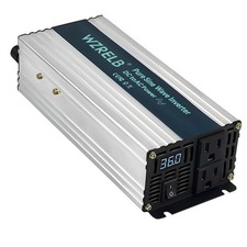 WZRELB 600W 36VDC to 110V120V AC Pure Sine Wave Power Inverter home RV camp new