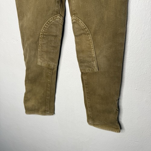 Ralph Lauren Denim Riding Jeans Pants Brown Cotton Blend Boys 6 *See Measurement - Picture 3 of 9