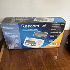 Reecom R-1650 Weather Alert Alarm Clock Radio w/ Adapter  new open box…