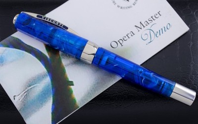VISCONTI MILLENNIUM TFREE 万年筆 オペラ ブルー Visconti Opera Master Blue Demo Stream Limited Edition Fountain
