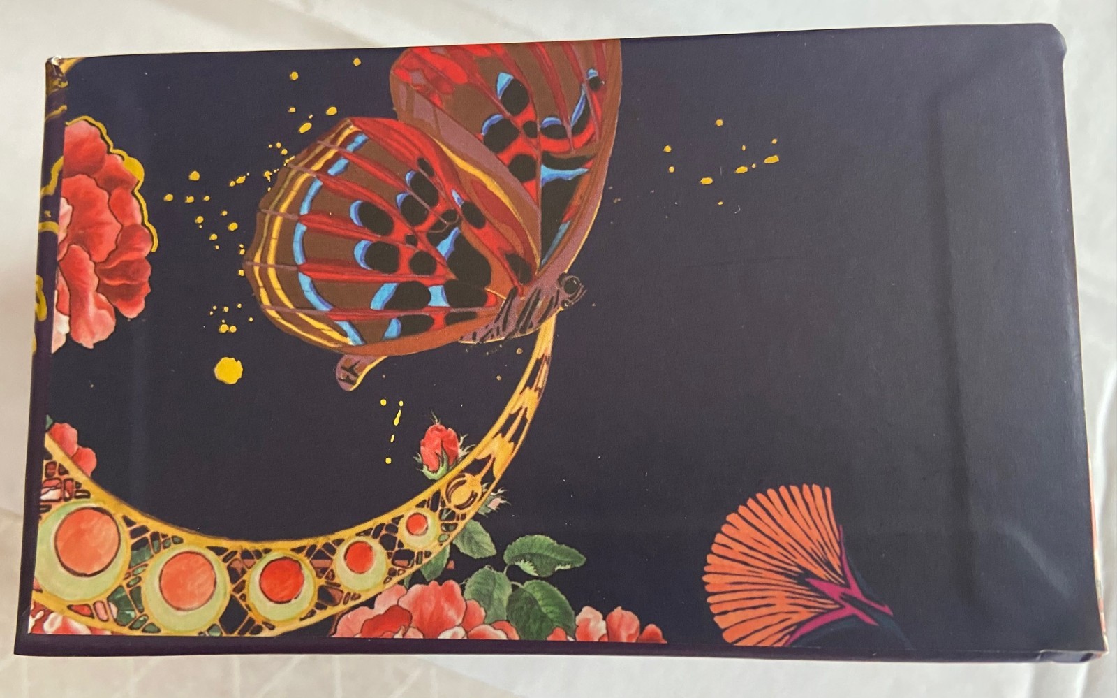 NEW Artisan Ornate Design Set of 3 Mini Paper 2-Drawer Containers