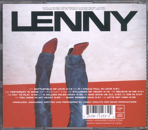 Lenny Kravitz Lenny CD Europa Virgin 724381123324 - Bild 2 von 3