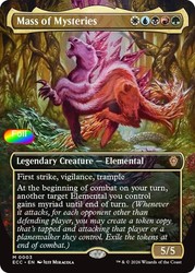 Mass of Mysteries (Borderless) | Commander: Lorwyn Eclipsed | Mythic Foil