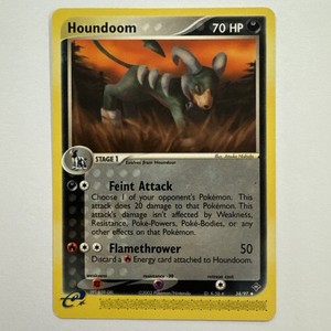 Houndoom Pokemon Card
