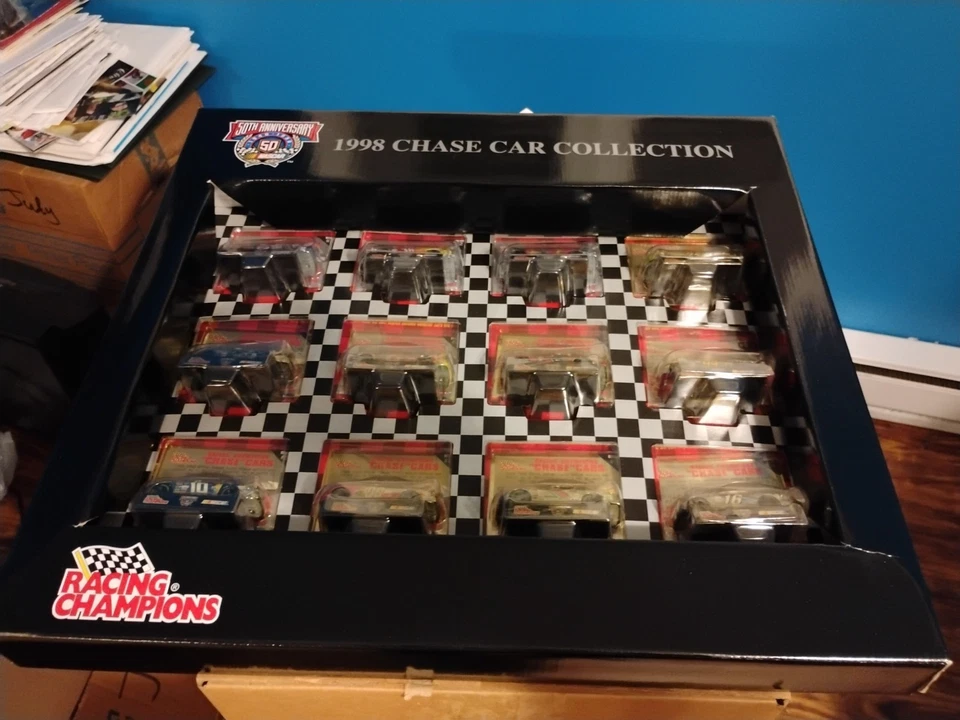 2 CAR SET 1998 50th ANNIVERSARY NASCAR 1:64 RACING CHAMPIONS TAURUS MONTE CARLO - Image 2 of 4