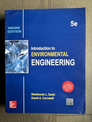 Introduction to Environmental Engineering by Mackenzie L. Davis Paperback Book