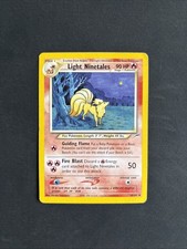Pokémon TCG Light Ninetales Neo Destiny 50/105 Regular Unlimited Uncommon 2000