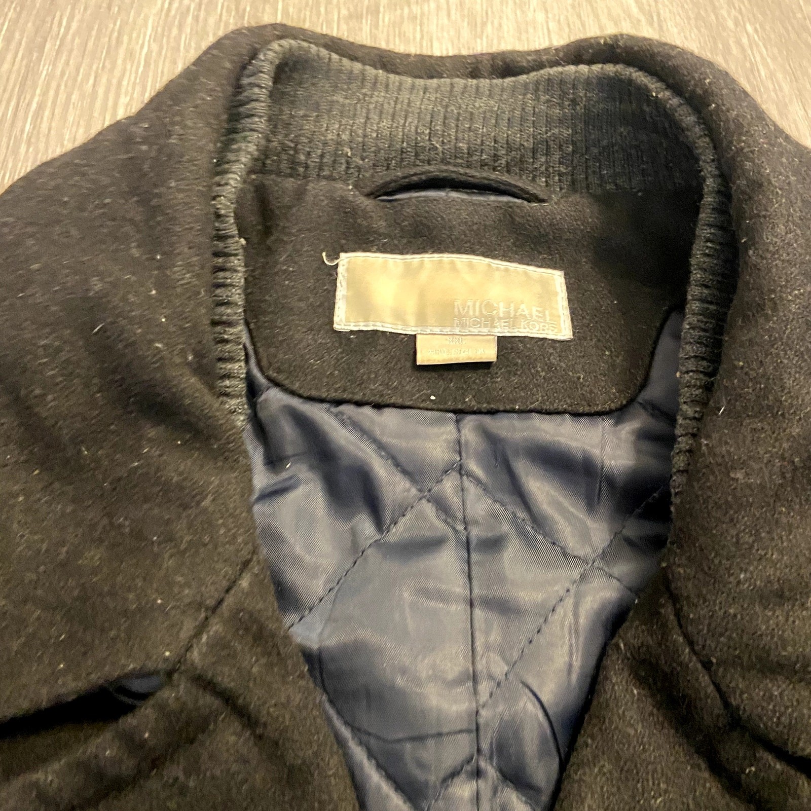 Michael Kors Women's Trenchcoat Wool Blend Size XXL thumbnail 3