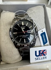 SEIKO SNKE03KC (SNKE03K1)  Men’s Automatic Watch – All Black "Stealth"